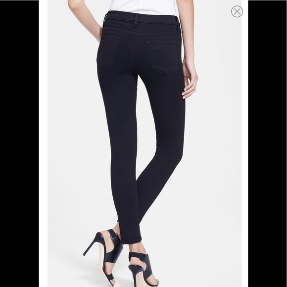 frame le skinny de jeanne black